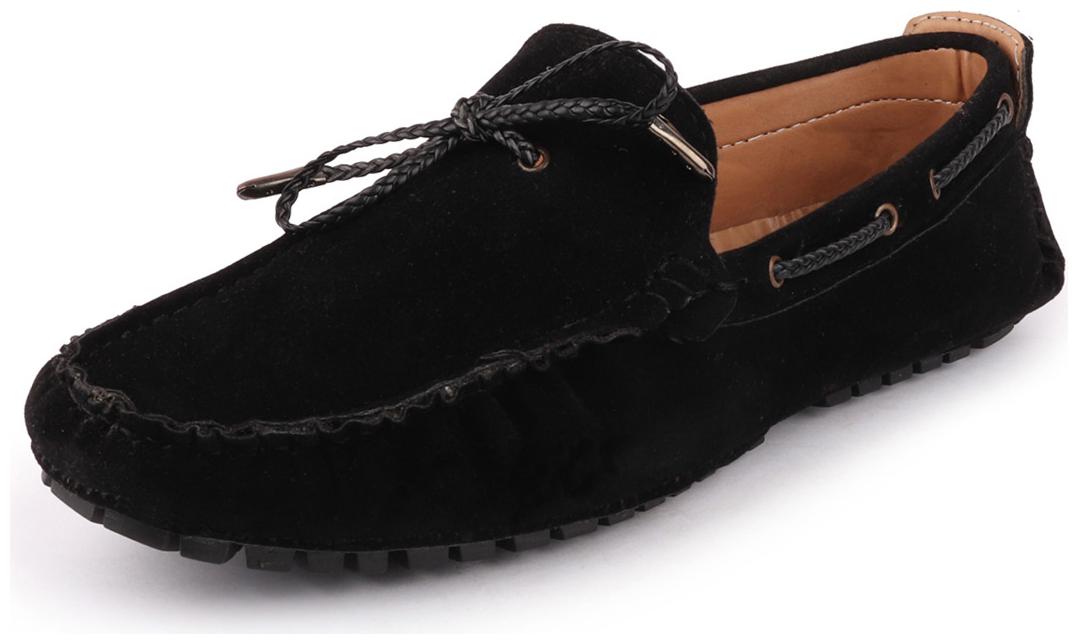 

FAUSTO Men Black Loafers