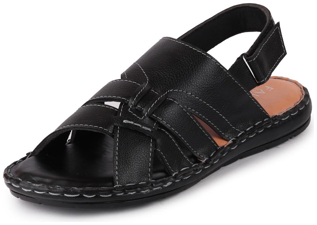 

FAUSTO Men Black Sandals