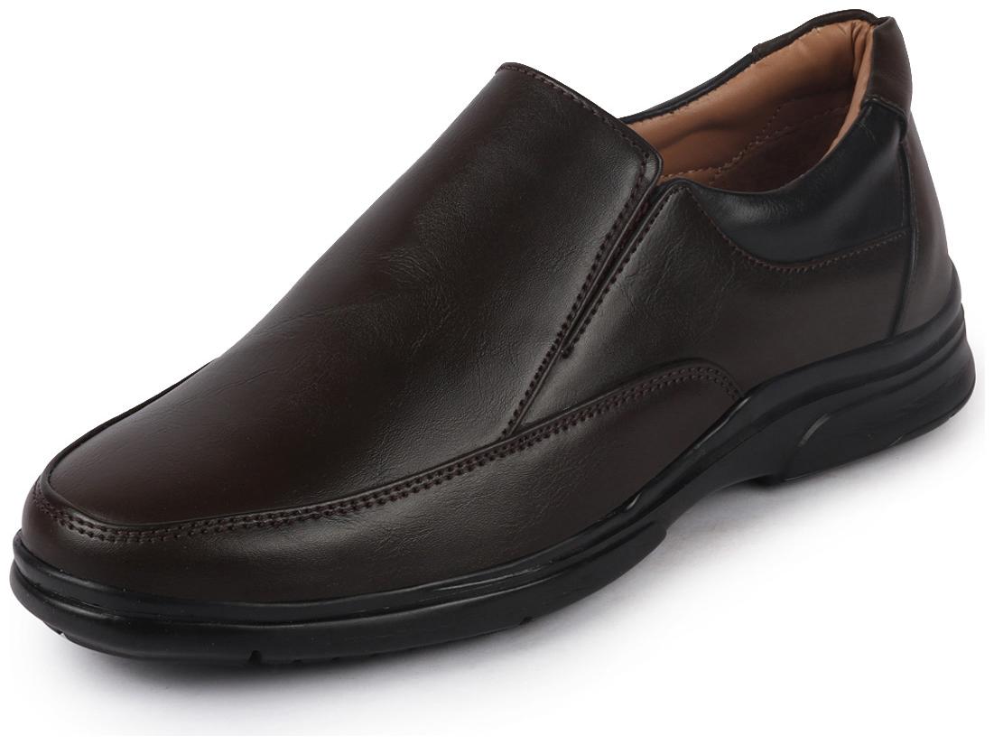 

FAUSTO Men Brown Slip-On Formal Shoes - FST KI-4501 BROWN
