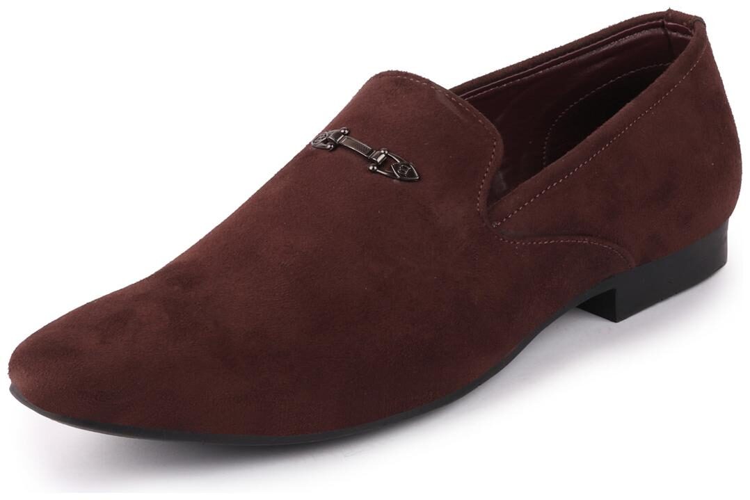 

FAUSTO Men Brown Loafers - FST 3833 BROWN