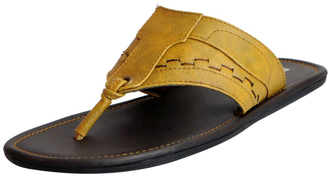 

Fausto Men s Beige House Slippers