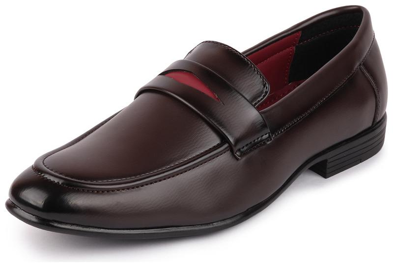 

FAUSTO Men Brown Slip-On Formal Shoes - FST 3847 BROWN - FST 3847 BROWN