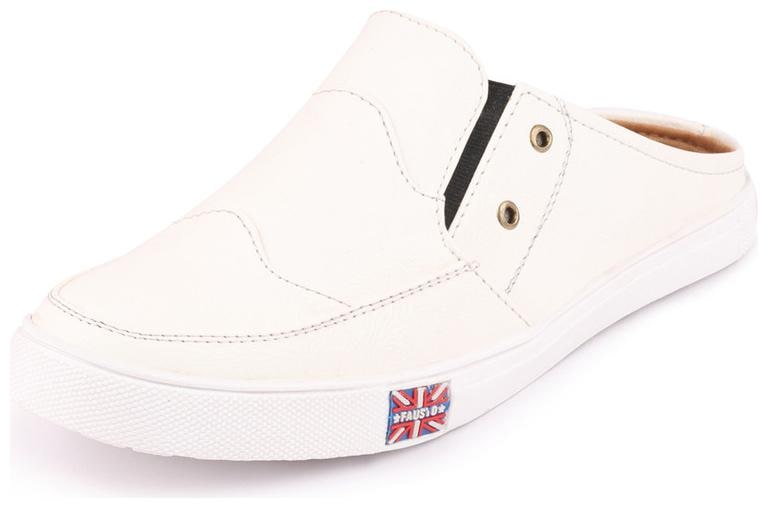 

FAUSTO Men White Casual Shoes - FST 1261 WHITE