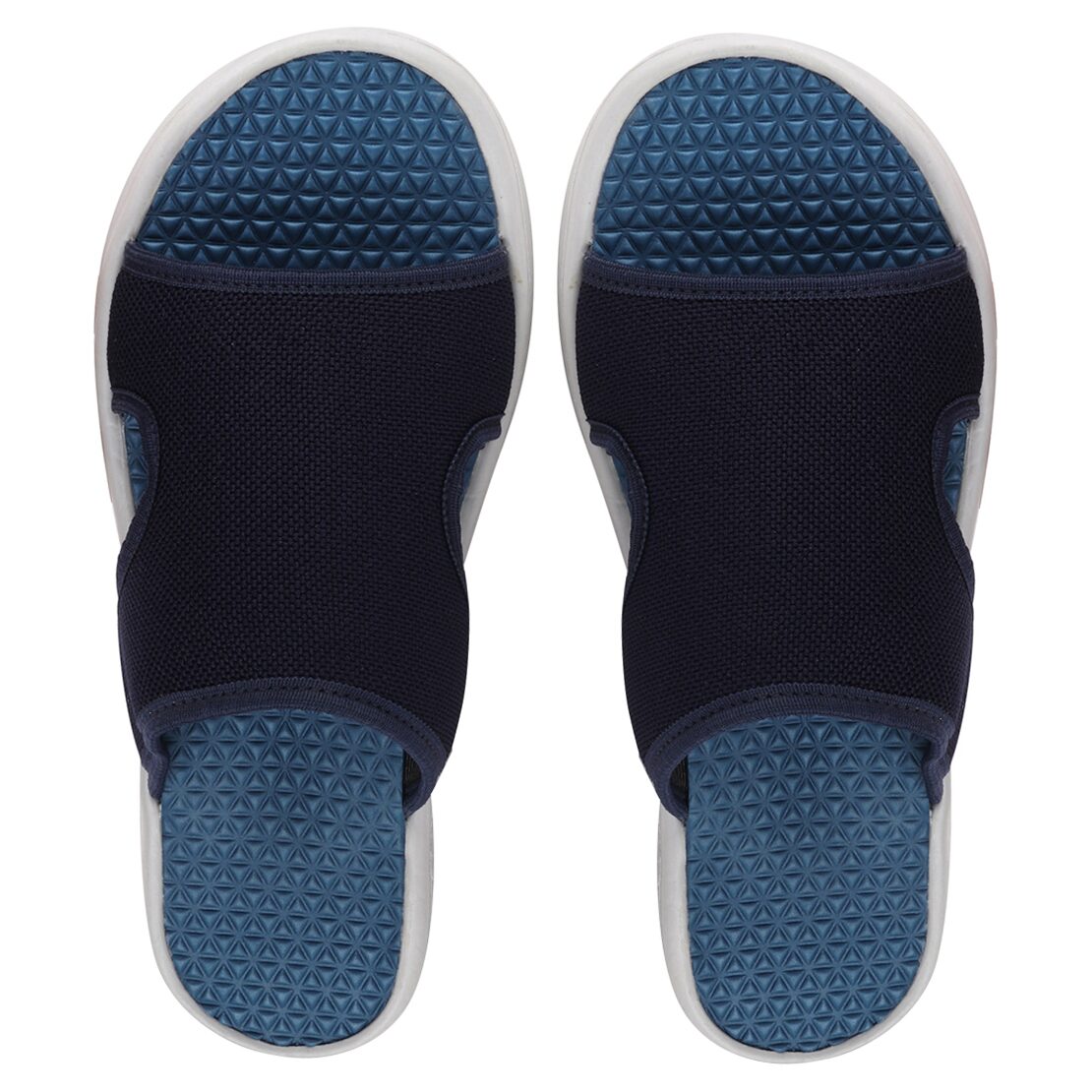 

FAUSTO Men Navy Blue Sliders - 1 Pair
