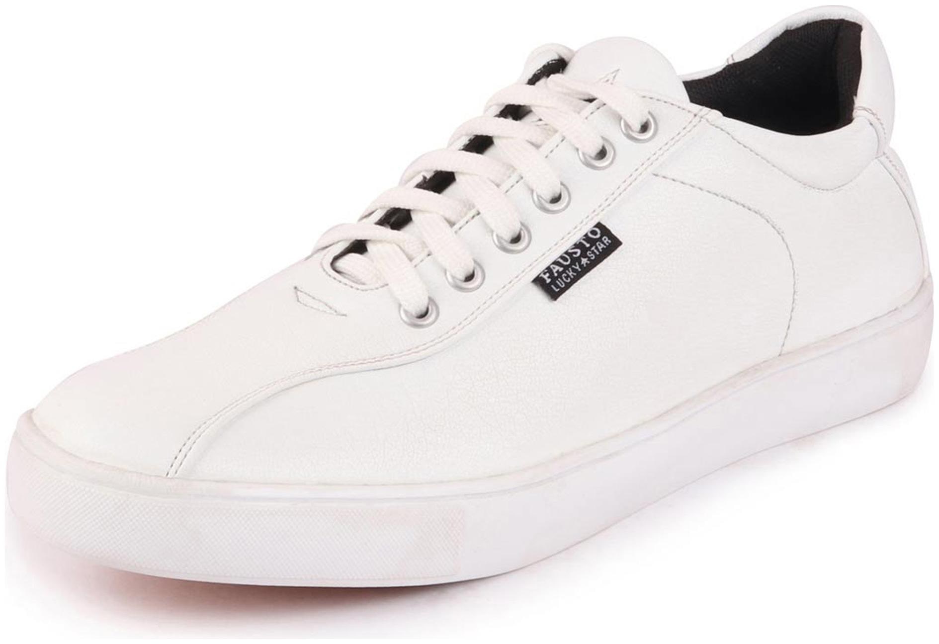 

FAUSTO Casual Men White Sneakers