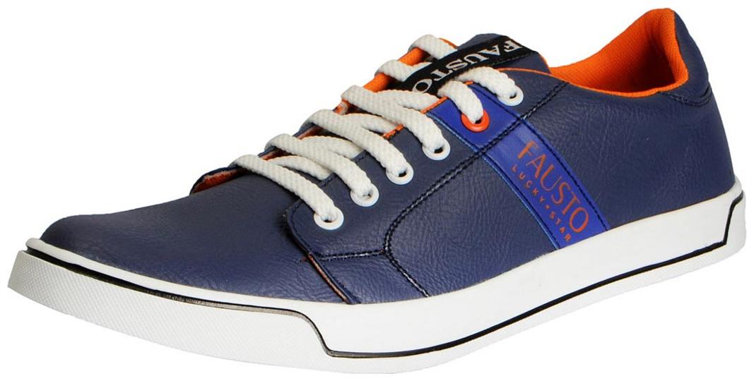 

FAUSTO Men Navy Blue Classic Sneakers - Fst 1120 navy blue