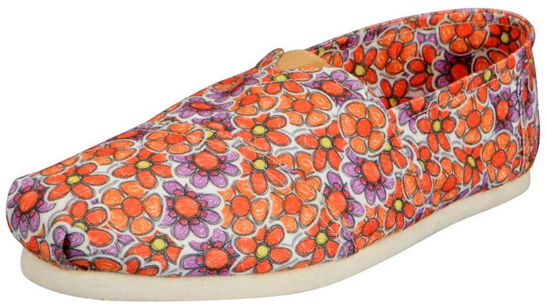 

Fausto Printed Men s Canvas Shoes