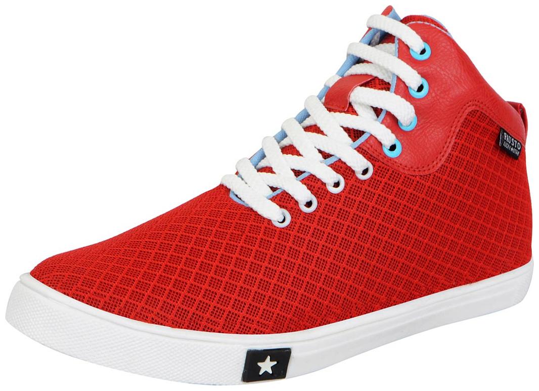 

FAUSTO Men Red Sneakers