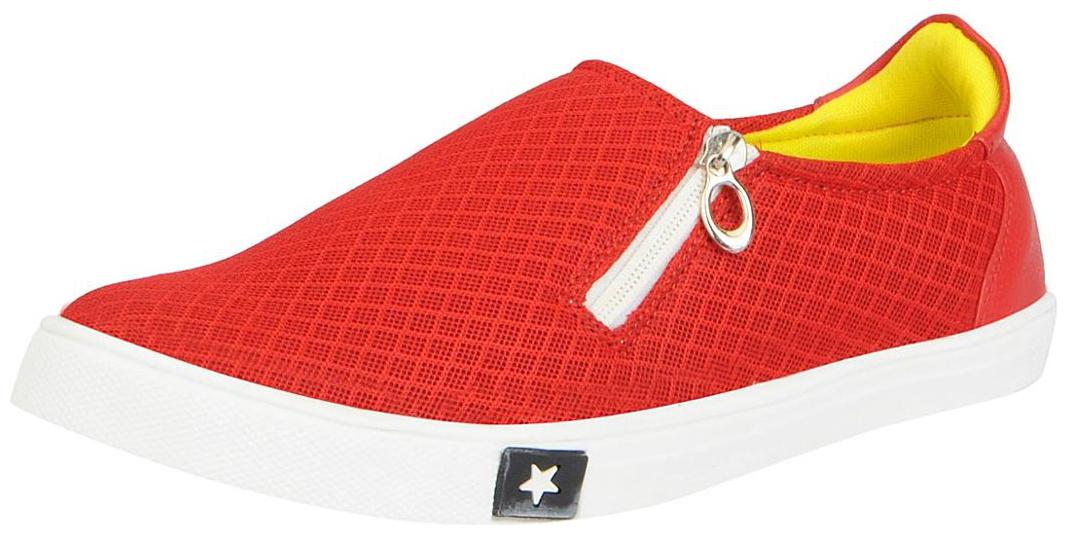

Fausto Red Men s Zipper