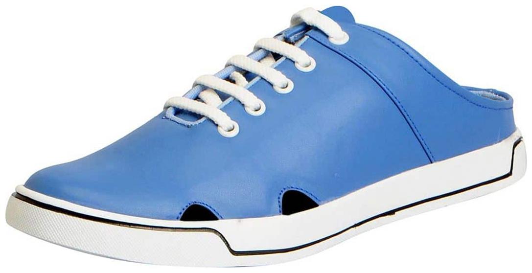

FAUSTO Sky Blue Men s Slip-ons