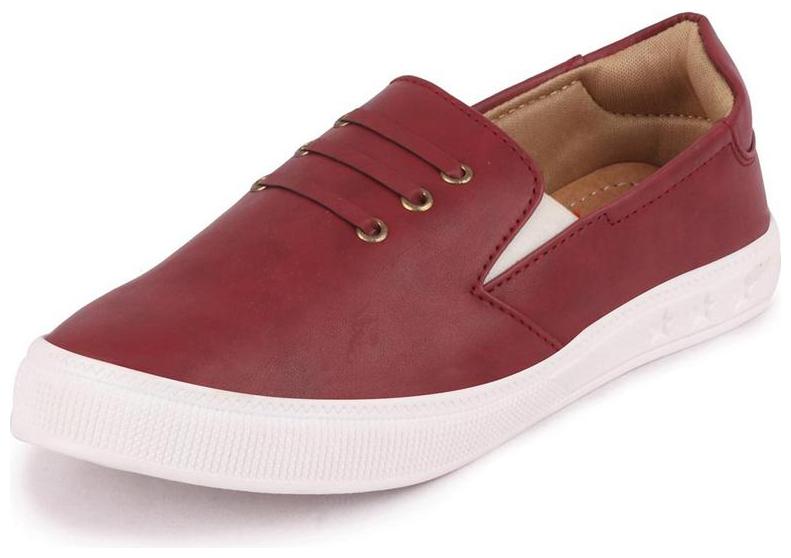 

FAUSTO Women Maroon Slip-On Shoes