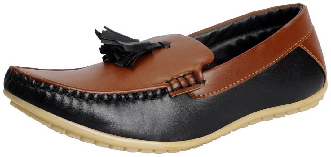 

FAUSTO Men Tan Loafers - FST 3541 TAN
