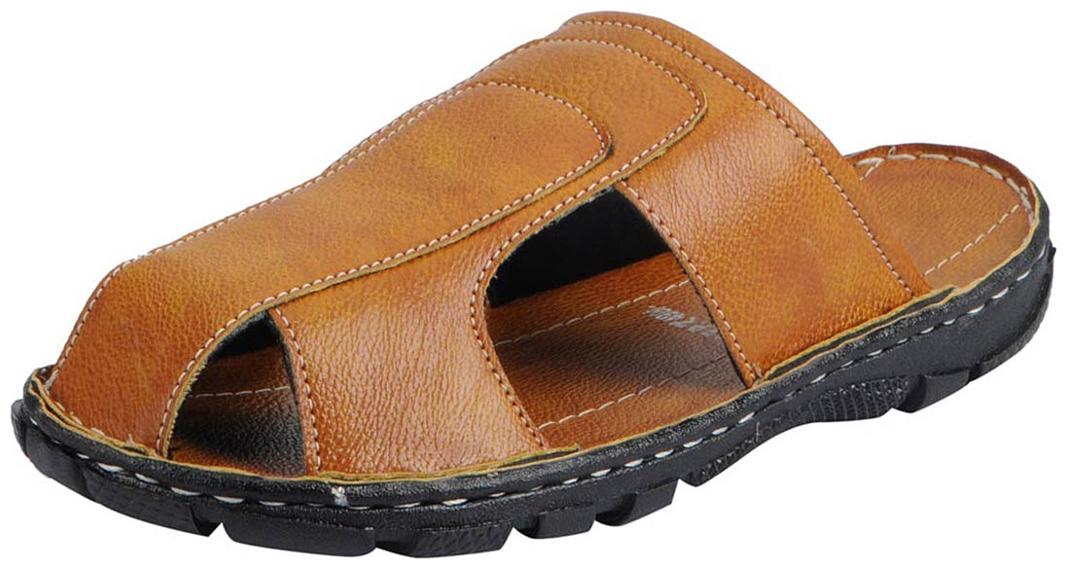 

FAUSTO Men Tan Flip-Flops - 1 Pair
