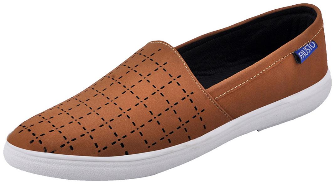 

FAUSTO Men Tan Casual Shoes