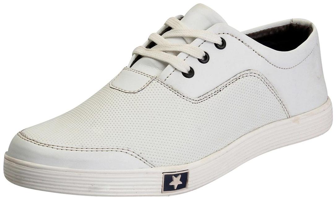 

FAUSTO Men White Casual Shoes - FST 3566 WHITE