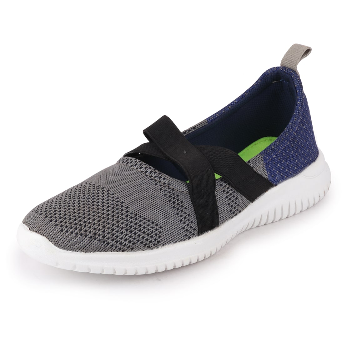 

FAUSTO Women Walking Shoes ( Grey Blue )