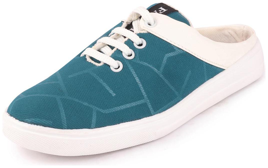 

FAUSTO Women Blue Slip-On Shoes