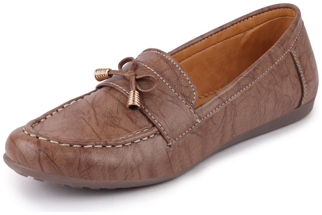 

FAUSTO Women Brown Loafers