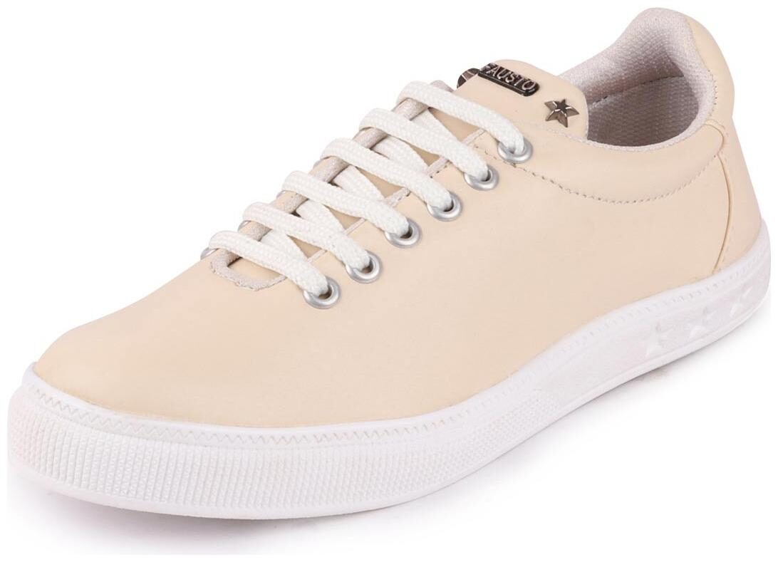 

FAUSTO Women Beige Casual Shoes