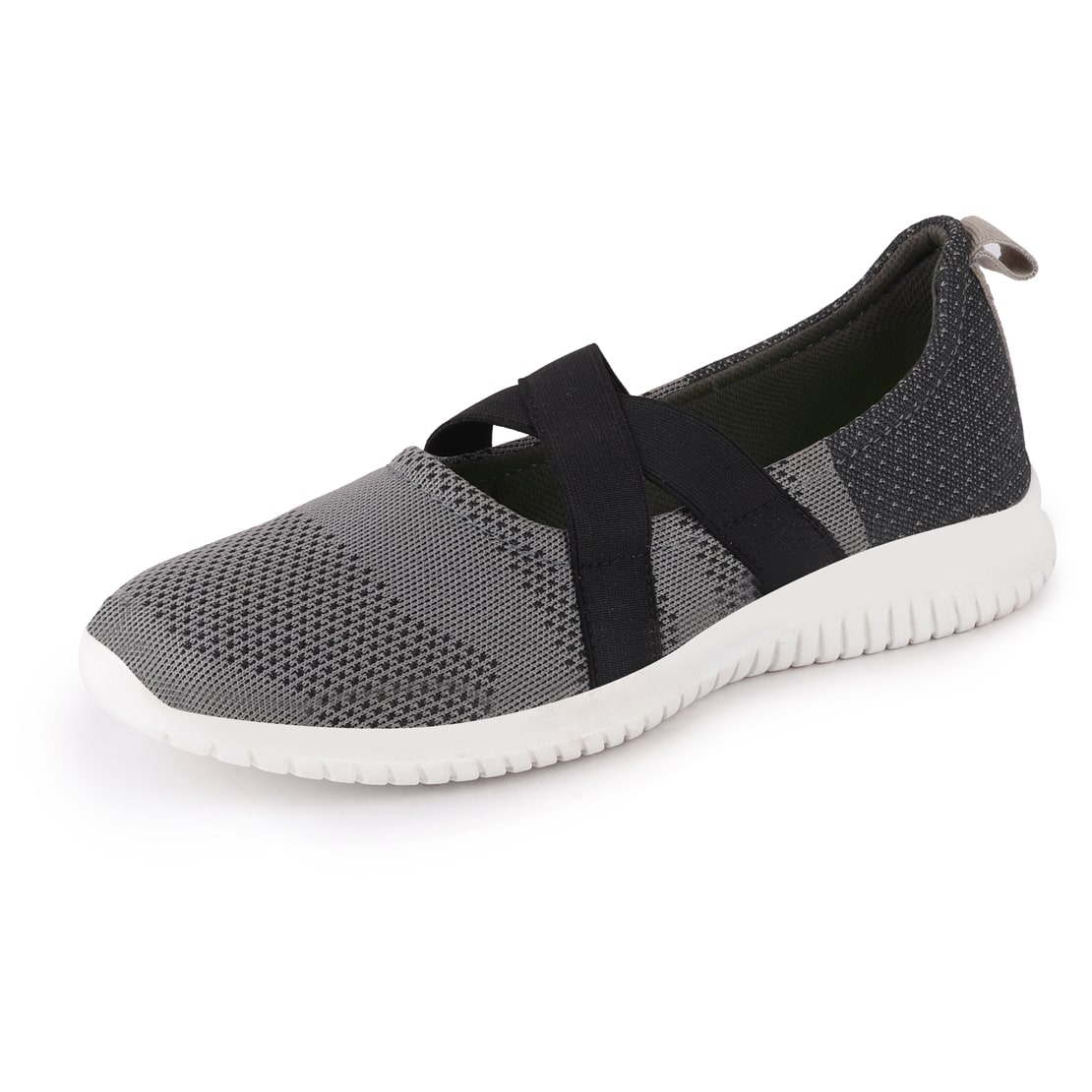 

FAUSTO Women Walking Shoes ( Grey Black )
