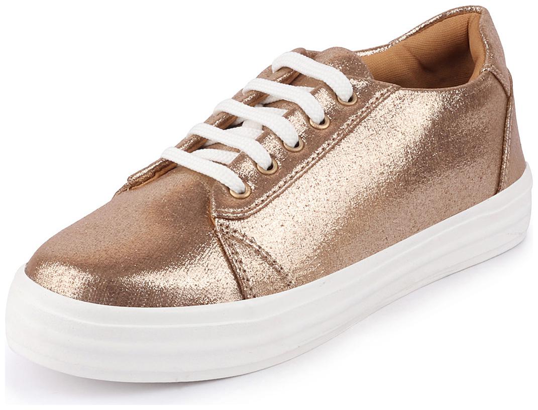 

FAUSTO Women Gold Sneakers