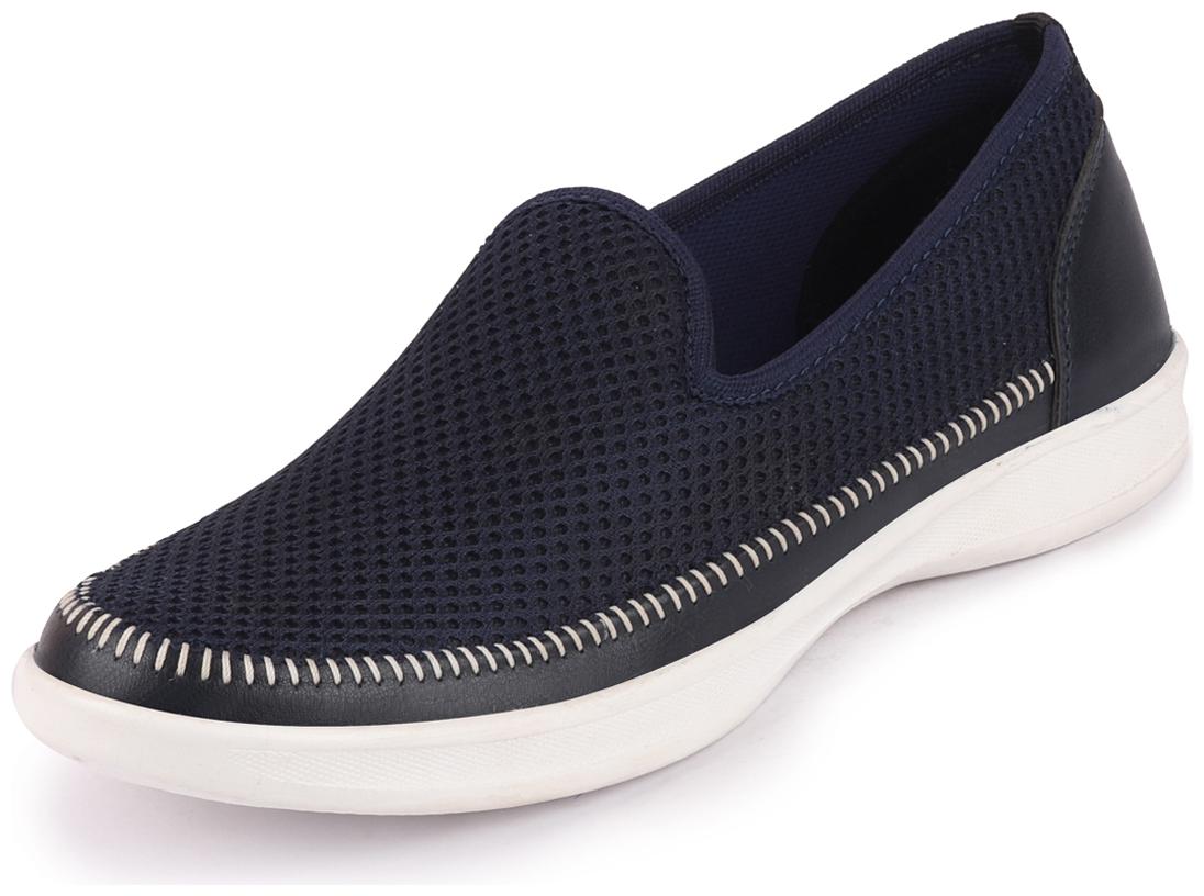 

FAUSTO Women Navy Blue Loafers