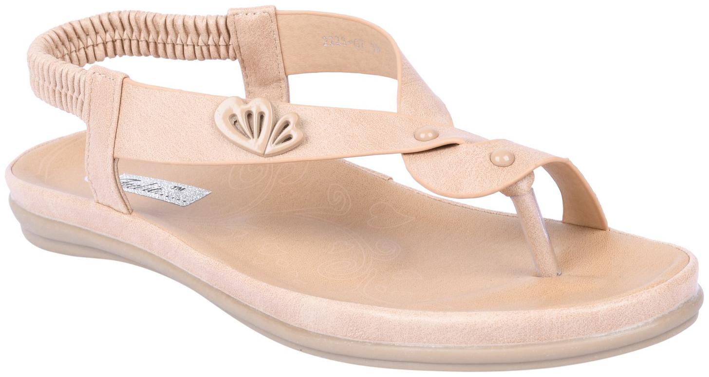

Feel It Women Beige One Toe Flats