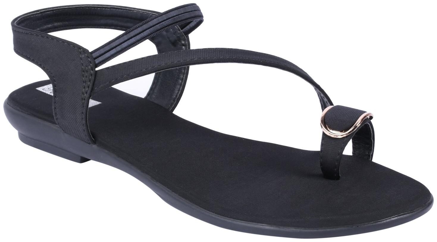 

Feel It Women Black One Toe Flats