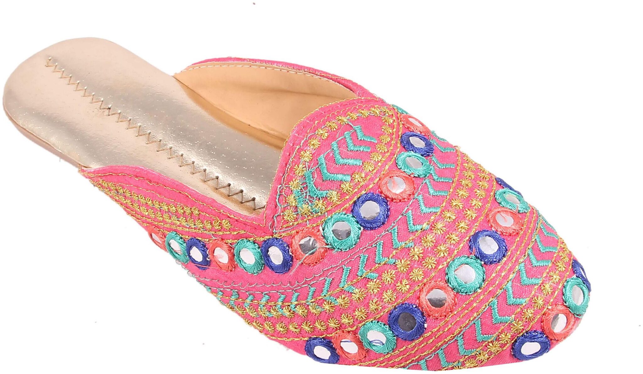 

FEMMECRAFTS Women Pink Mules