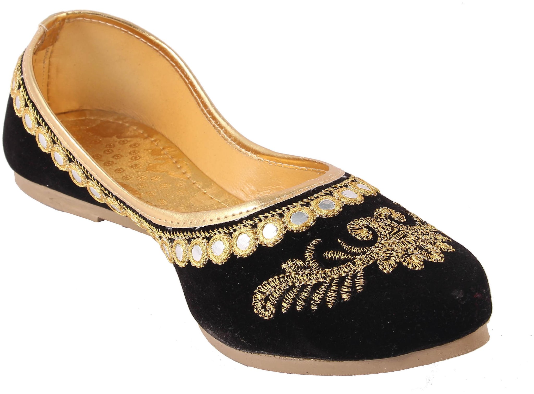 

FEMMECRAFTS Women Gold Bellies