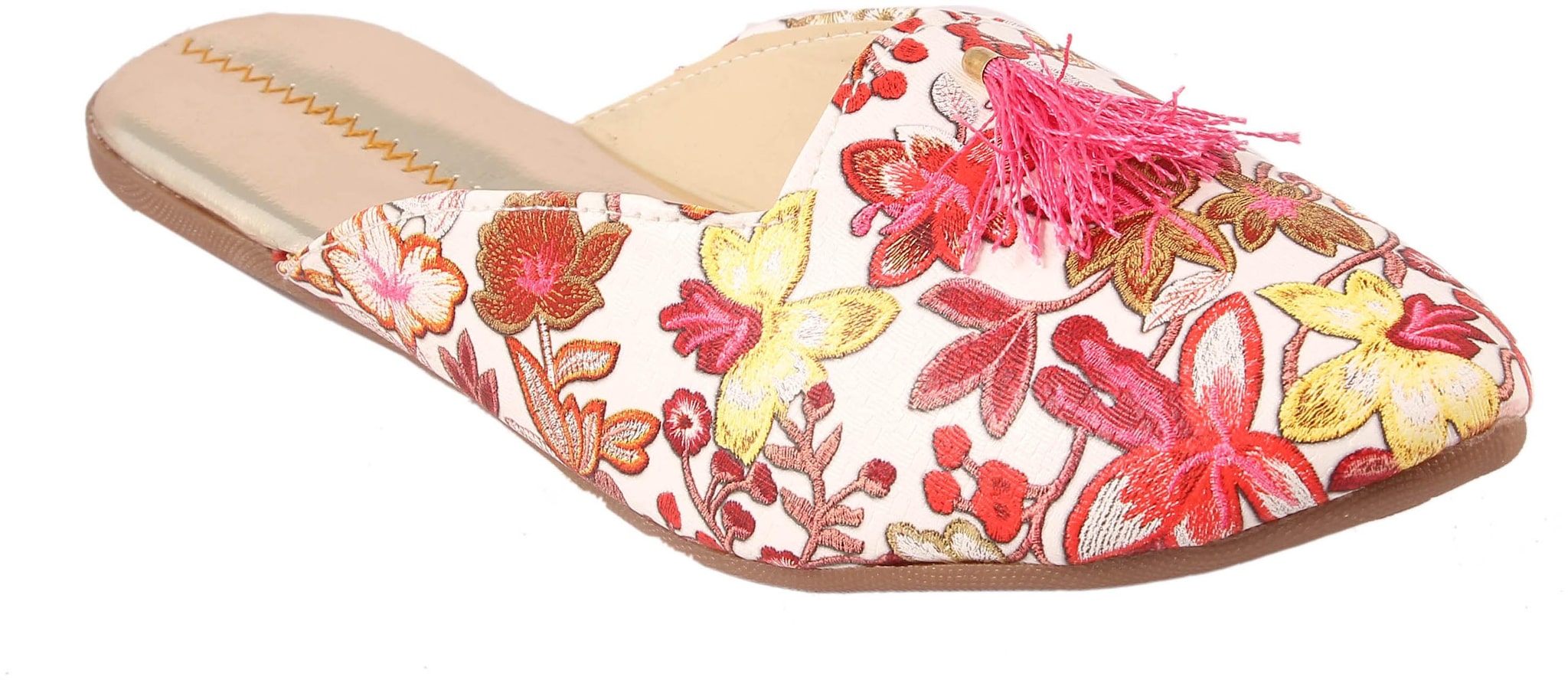 

FEMMECRAFTS Women Pink Mules