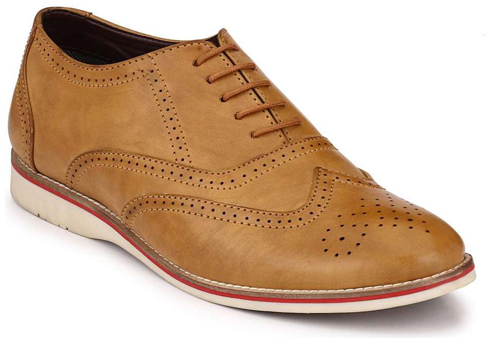 

Fentacia Men Tan Formal Shoes
