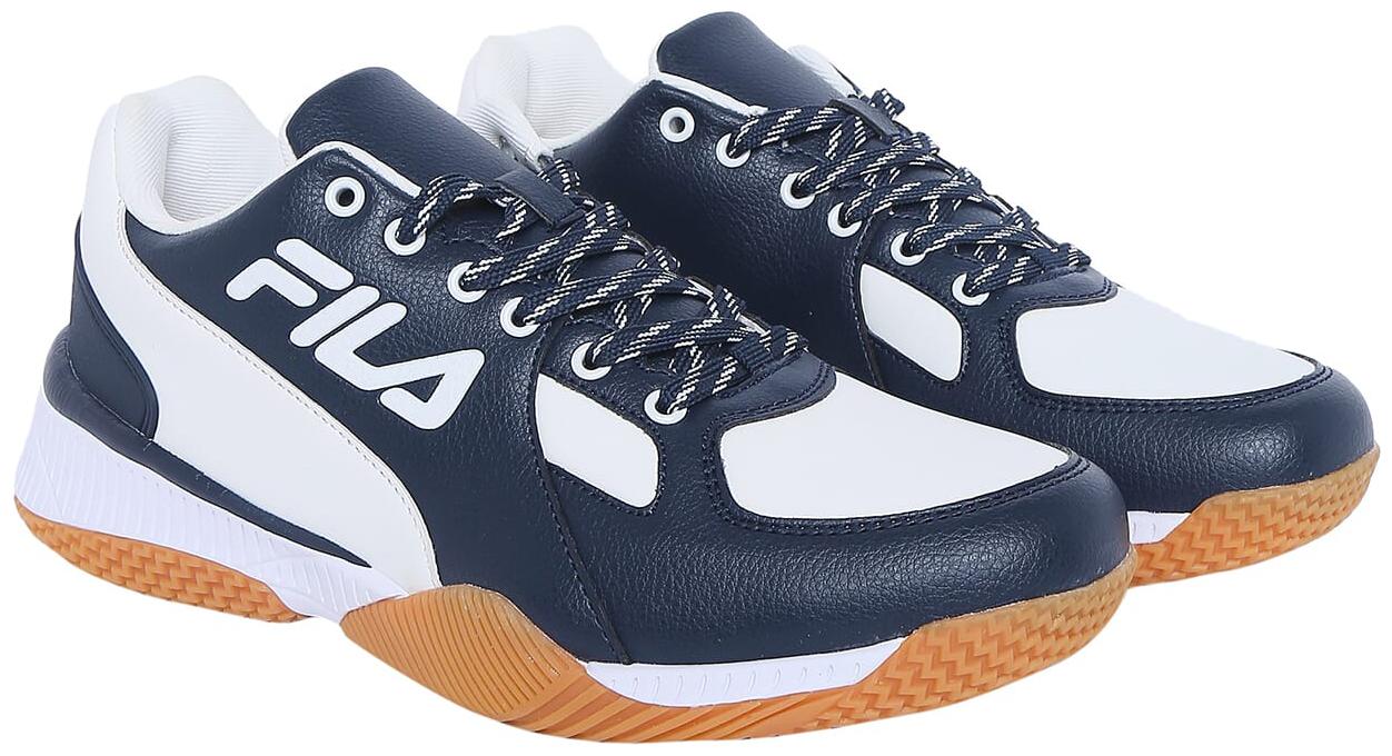 

Fila Men BAGEL Tennis Shoes ( White Blue )