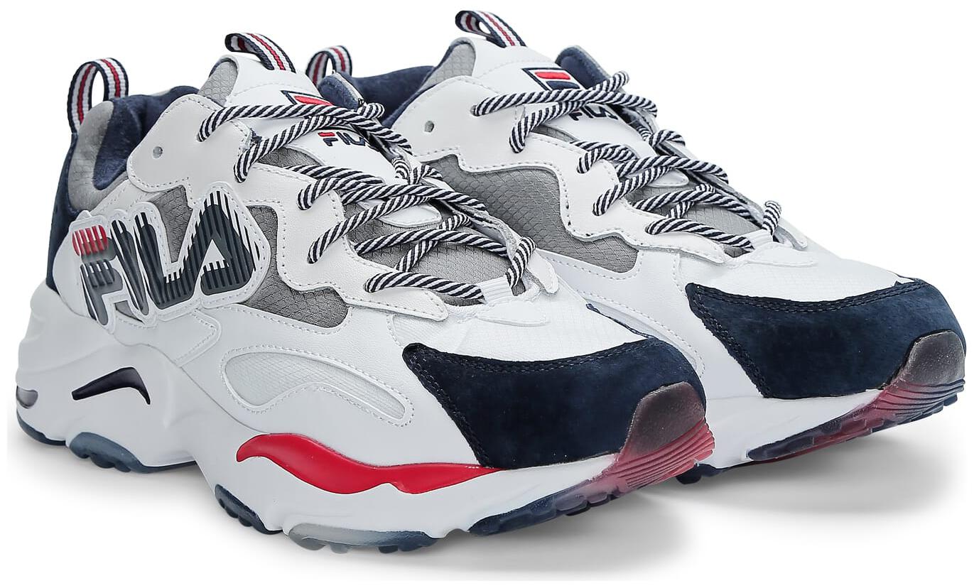 

Fila Men RAY TRACER GRAPHIC Running Shoes ( White )