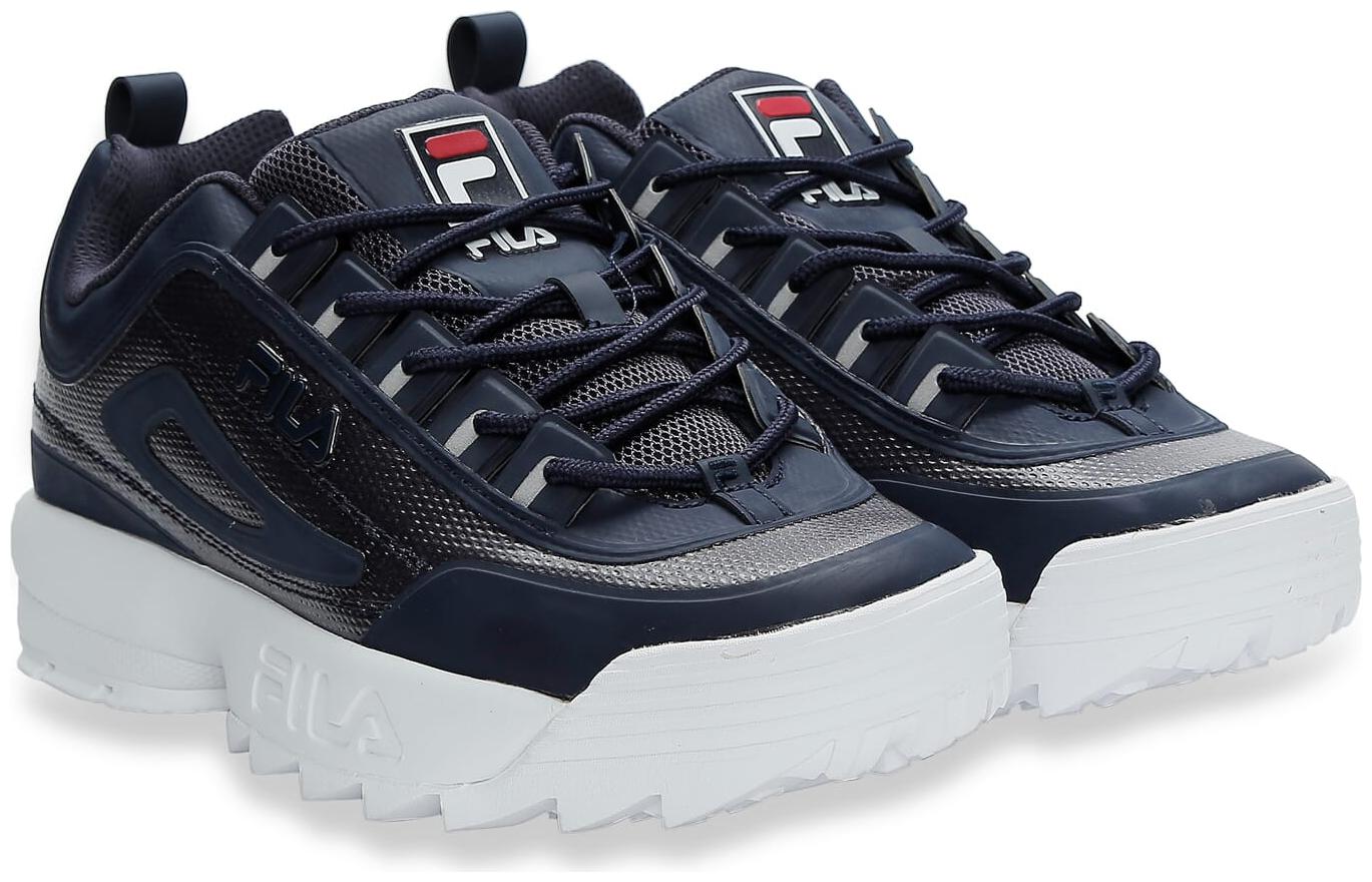 

Fila Men DISRUPTOR II NO-SEW Running Shoes ( Blue )
