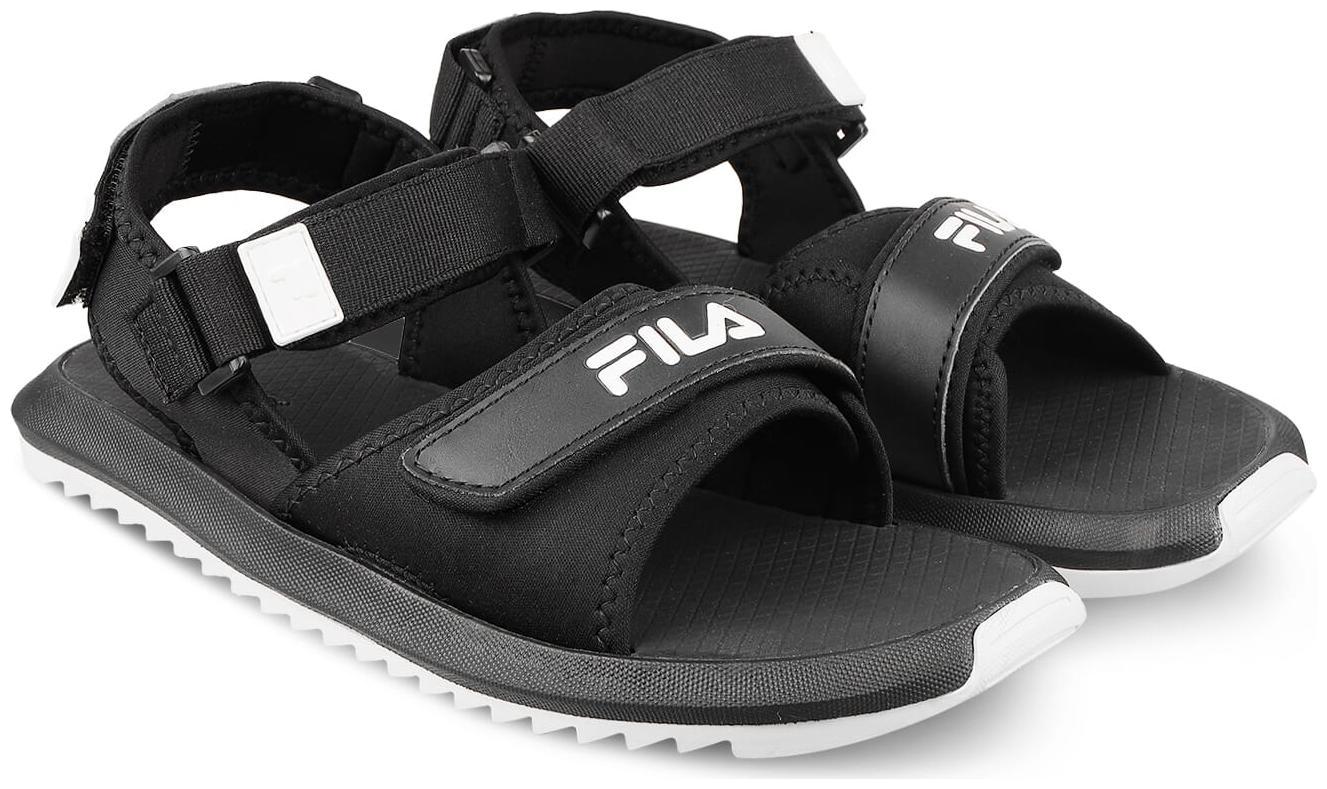 

Fila Men Black Sandals