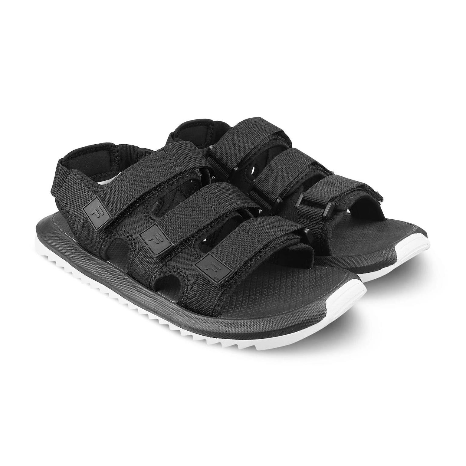 

Fila Men Black Sandals