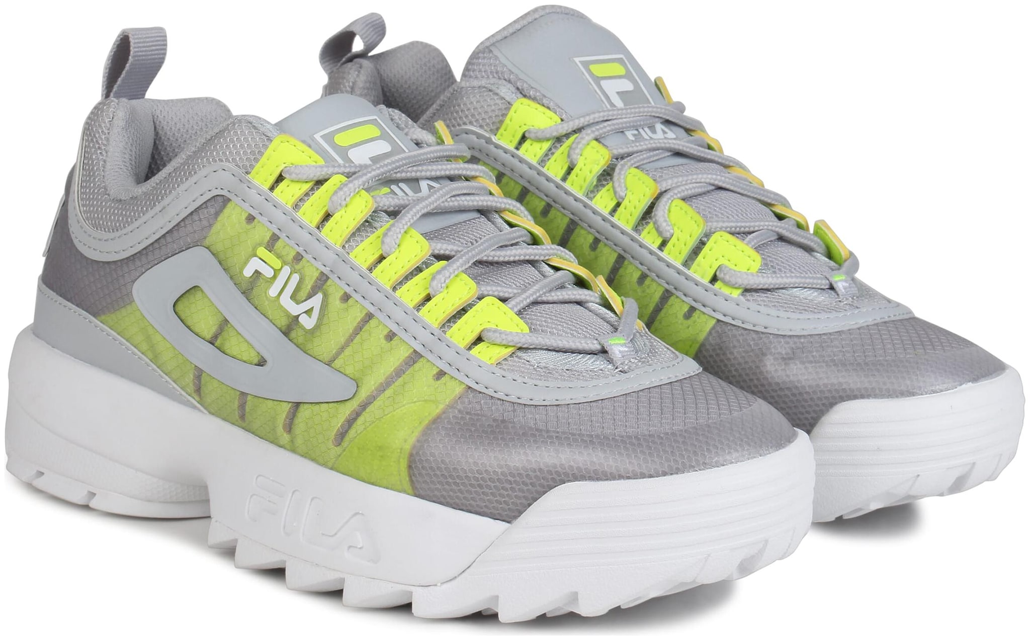 Fila Women Grey Canvas Shoes