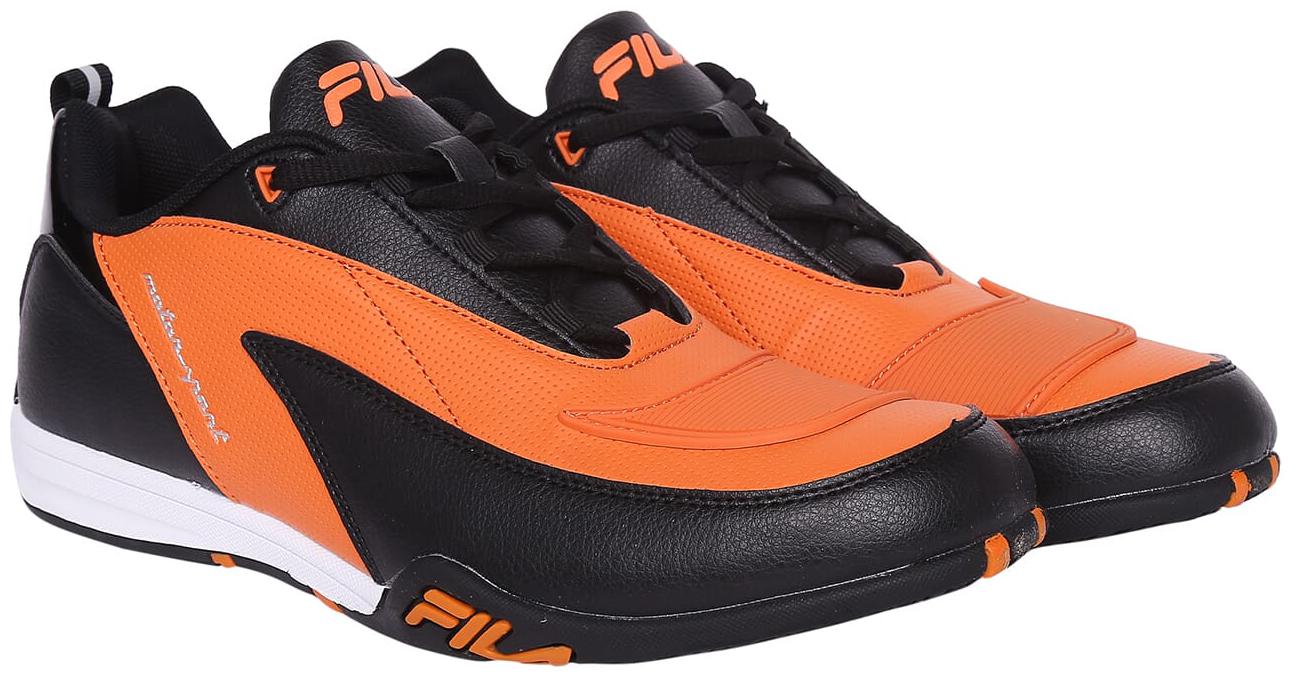 

Fila Men SHARKFIN LOW Running Shoes ( Black Orange )