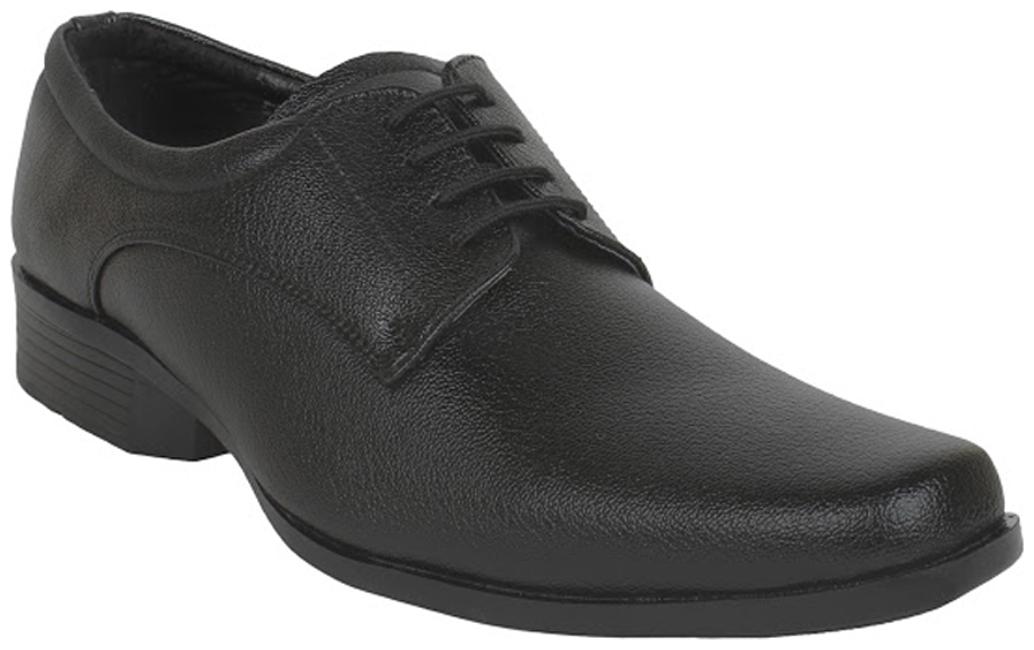

Firemark Black Formal Shoes