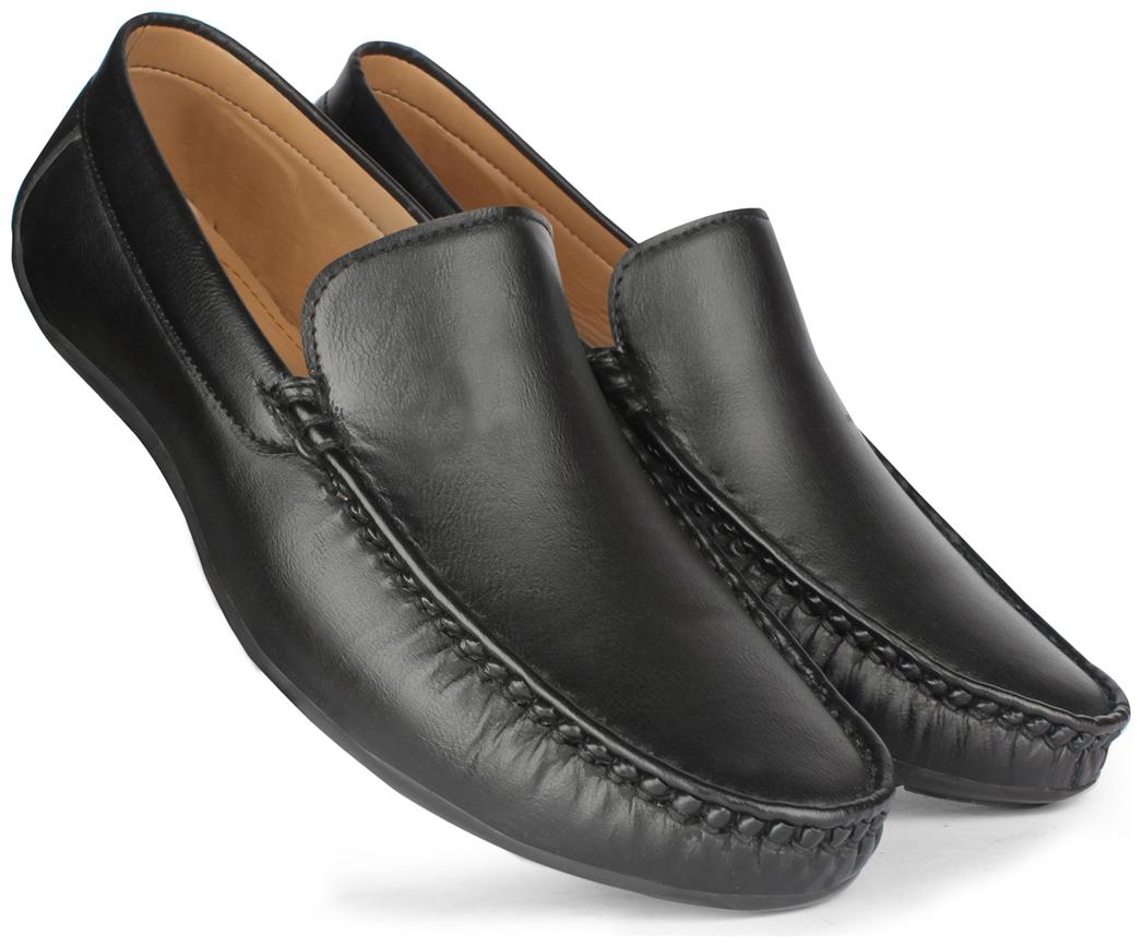 

Firemark Men Black Loafers - FIREMARK LVM LFR BLK