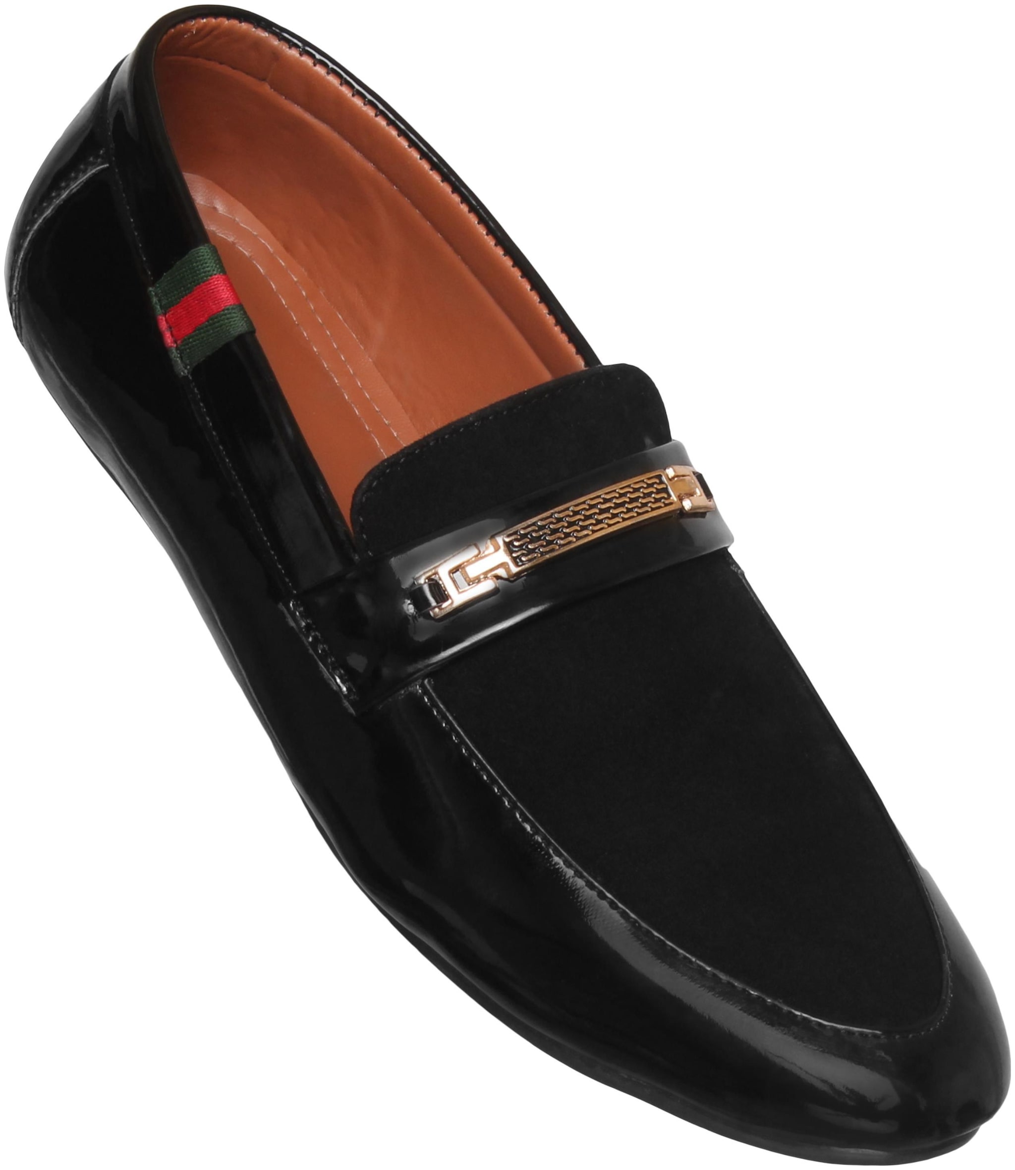 

Calaso Men Black Loafers