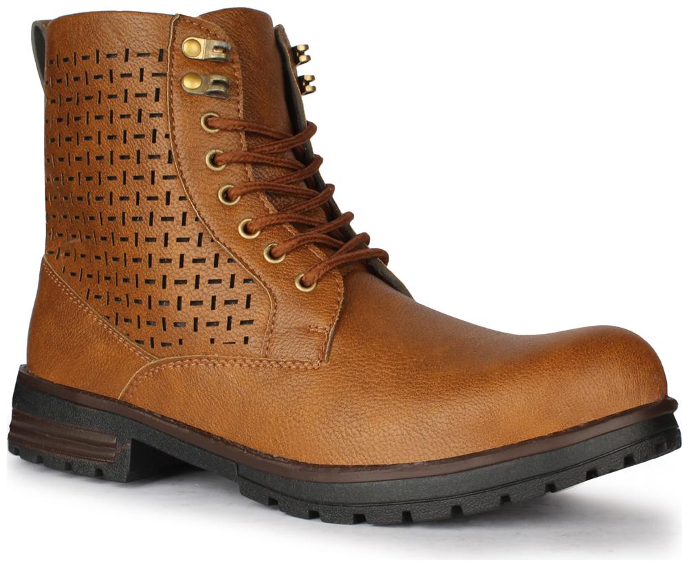 

Firemark Men Tan Ankle Boots - FIREMARK BOOT TAN