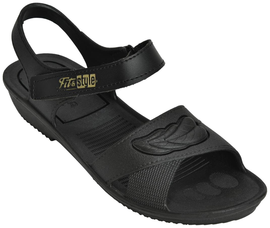 

Ajanta Women Black Sandals