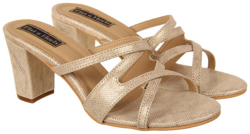 

Flat n Heels Women Gold Pumps