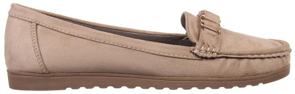 

Flat n Heels Beige Loafers