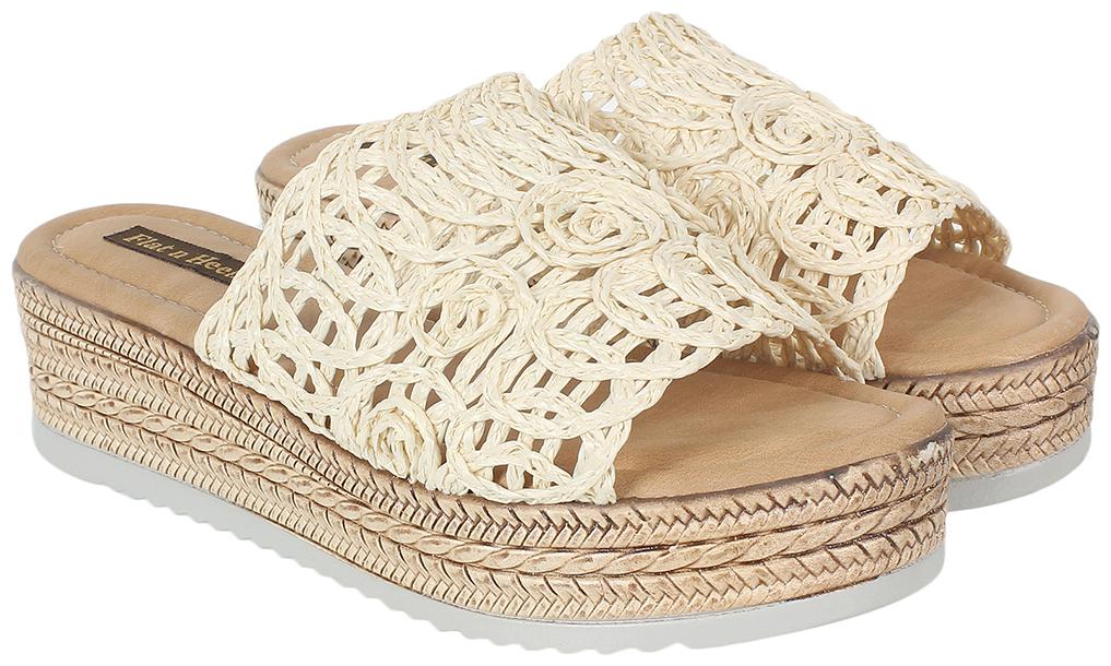 

Flat n Heels Women Beige Sandals