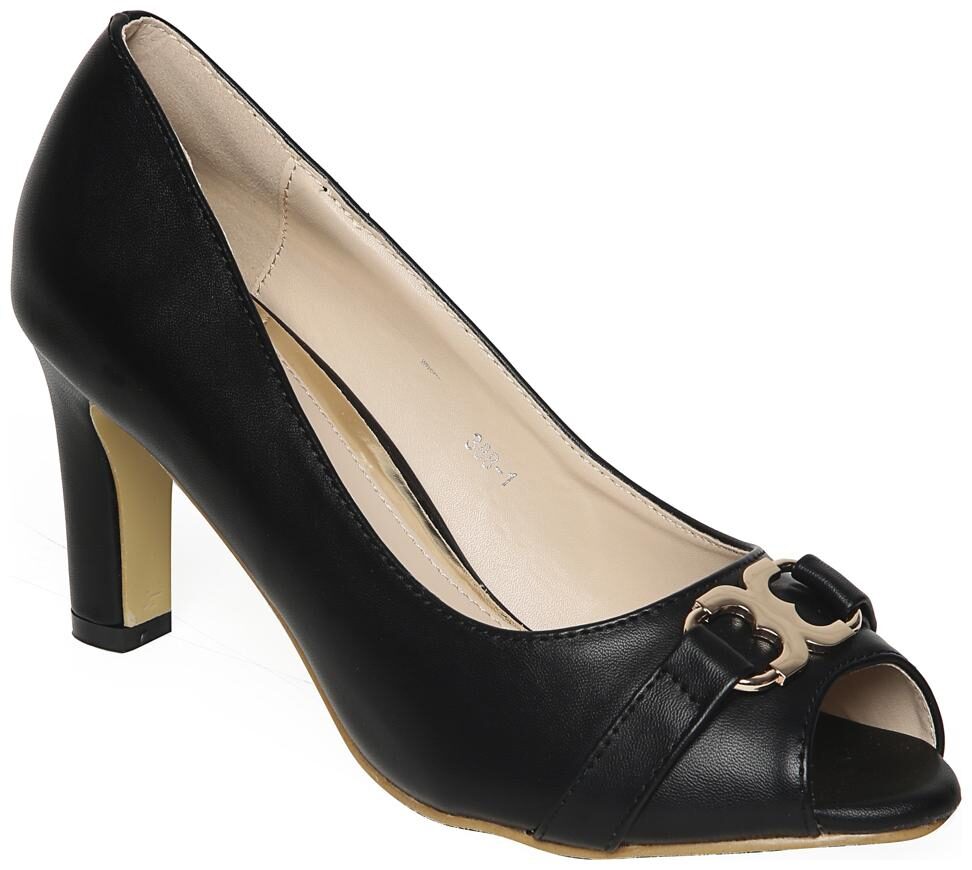 

Flat n Heels Black Stilettos