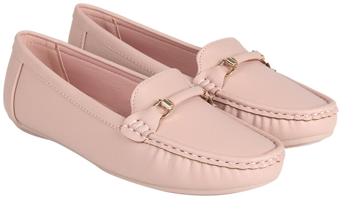

Flat n Heels Women Pink Loafers