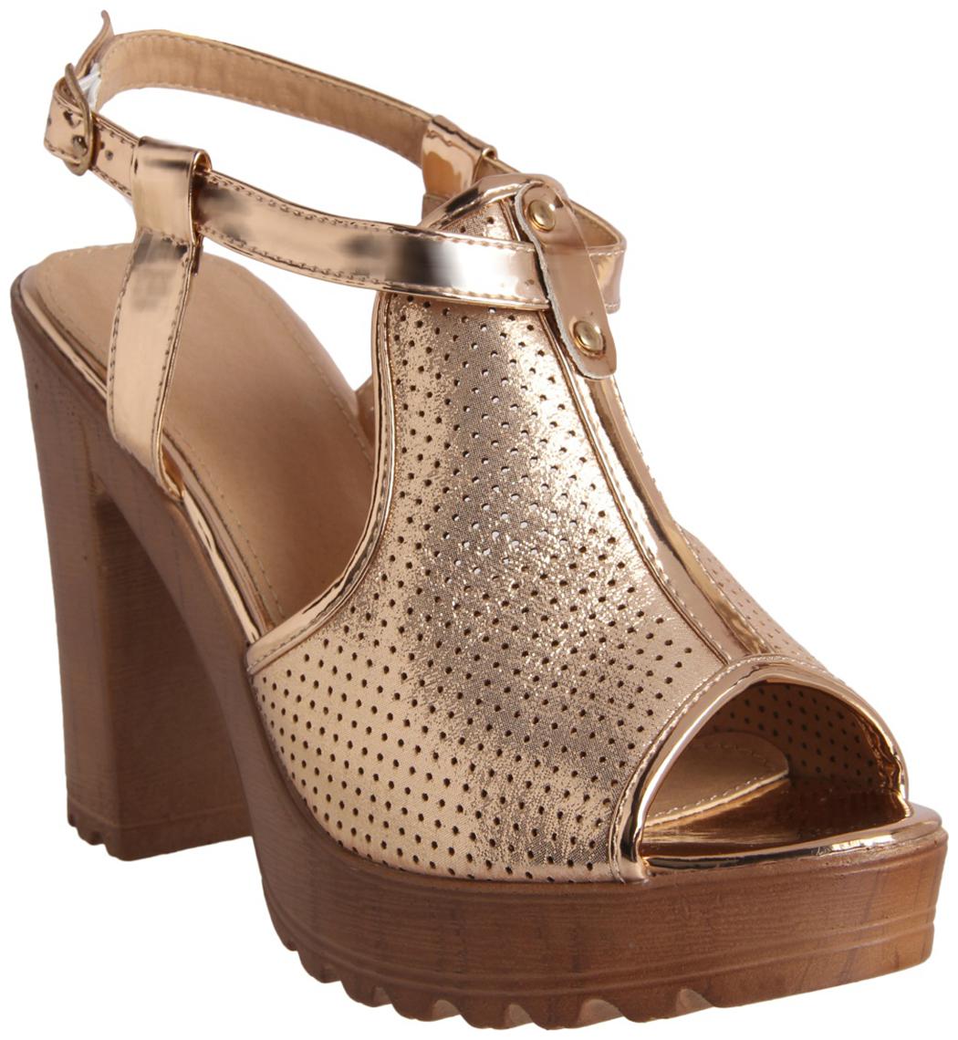 

Flat n Heels Women Pink Heeled Sandals